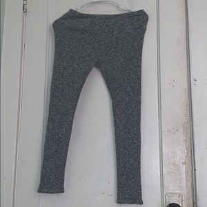 Gray leggings